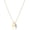 04.Apr-White Topaz W, variant on Initial Birthstone Necklace for Women 14K Gold Plated Dainty Tag Cubic Zirconia Birthstone Pendant Necklace,Letter A-Z,January-December,Birthday Christmas Jewelry Gift[x4287]