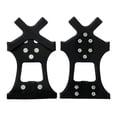 thumbnail image 1 of Sktrjpolfis Anti-Slip Ice Snow Spikes Winter Traction Cleats Soft Rubber Manganese Steel Studs for All Shoe Types, 1 of 6