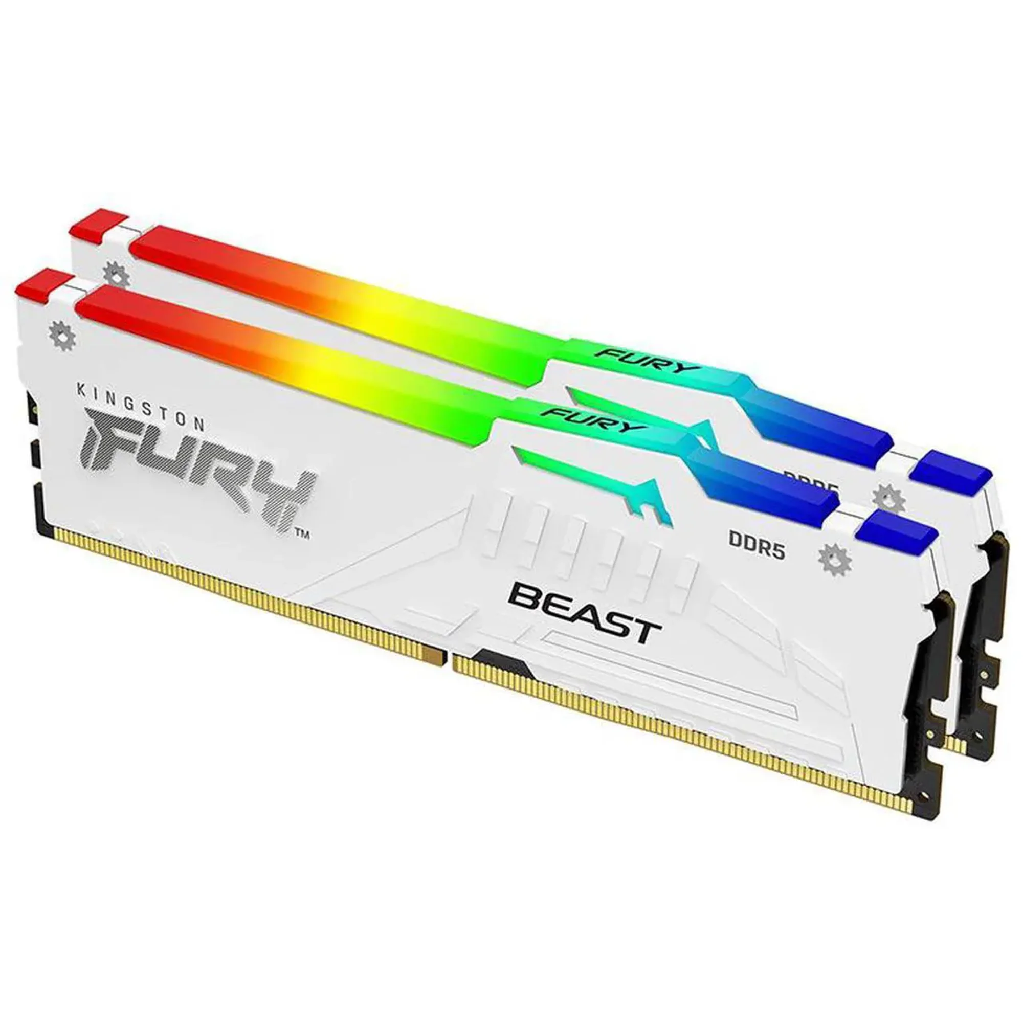 Kingston FURY Beast 64GB (2 x 32GB) 288-Pin PC RAM DDR5 6000 (PC5 48000) Memory (Desktop Memory) Model KF560C30BWEAK2-64