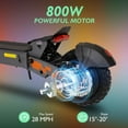 thumbnail image 5 of (Secondhand) KUKIRIN G2 Electric Scooter, 800W Powerful Motor, 10" Tubeless Tires 34 Miles Long-Range & 27 MPH Max Speed Foldable Commuting Scooter for Adults, 5 of 9