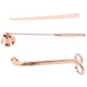thumbnail image 3 of Tijeras para mechas de velas, juego de accesorios para velas de 3 piezas, cortadoras de mechas para velas, apagavelas, rendimiento inigualable, 3 of 14