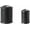 Matte Black, variant on Ceramic Canisters for The Kitchen: Food Storage Containers with Air Tight Ceramic Lid for Flour/Sugar/Rice/Coffee/Cookies/Candy - Set of 4 （Matte White）