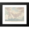 thumbnail image 2 of Charles Hamilton Smith 24x19 Black Modern Framed Museum Art Print Titled - Passage Through the Ice, 2 of 5
