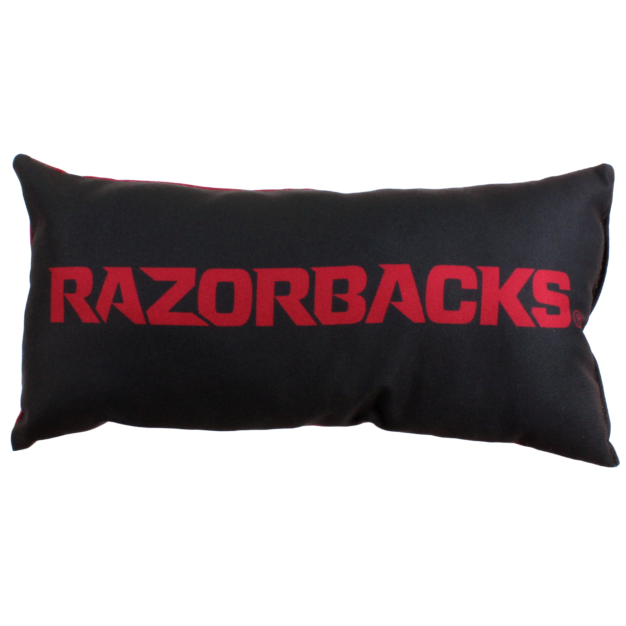 College Covers 16" x 6" Arkansas Razorbacks Polyester Bolster Pillow