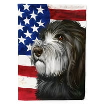 Carolines Treasures CK6480GF Catalan Sheepdog Dog American Garden Size Outdoor-Flags, Multicolor