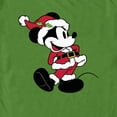 thumbnail image 2 of Men's Mickey & Friends Santa Mickey Graphic Tee Kelly Green Medium, 2 of 5