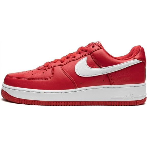 Nike Air Force 1 Low Retro QS Men's Shoes, University Red/White, Size 14