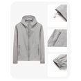 thumbnail image 2 of Men Waterproof Jacket Hooded Sport Coat Unisex Outwear Lightweight Windbreaker, 2 of 11