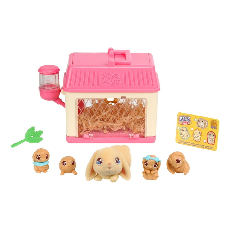 Little Live Pets Mama Surprise Lil' Bunny Minis Playset, Ages 5+
