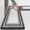 Black-17.3" x 47 "+ 17.3" x 29 "--0.47 inches, variant on Anti Kitchen Mats For Floor 2 Piece Cushioned Farmhouse Rugs Memory Foam Standing Desk Laundry Office Sink Black 20"x47"+20"x32"