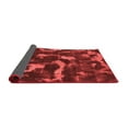 thumbnail image 2 of Ahgly Company Indoor Square Abstract Red Modern Area Rugs, 5' Square, 2 of 4