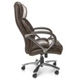 thumbnail image 5 of OFM Chaise de Bureau Pivotante en Cuir de Vengeur Marron, 5 of 5