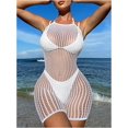 thumbnail image 3 of Zhuge Lencería Erótica para Mujer, Traje Sexy con Transparente, Talla Única Blanco, 3 of 4