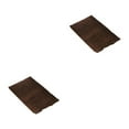thumbnail image 2 of Thinsony 1/2/3/5 Exquisite Crafted Bath Mat Quick-drying No Damage To Floor Anti-slid Bottom Coffee 40cm*60cm 2PCS, 2 of 6