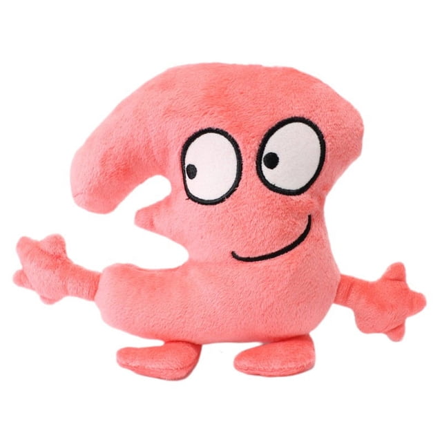 Juguete de peluche con botón de reloj, Bola de gofre, ventilador eléctrico, almohada, muñeca, regalo para niños, 30 estilos, uno, dos, cuatro X seis, Battle For Dream Island
