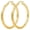 Gold-50mm, variant on Gold Hoop Earrings for Women Hypoallergenic 14k Gold Plated Hoop Earrings Lightweight Diamond Cut Hoop Earrings 50mm