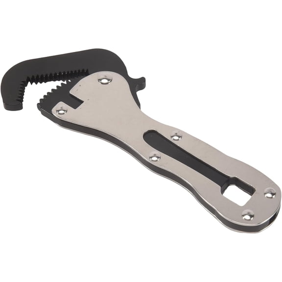 Yanonmyfd The Mini Stubby, Mini Stubby Pipe Vise Wrench, Mini Self Adjusting Wrench, Size, 2 in 1 Wrench Tool for Tight Spaces