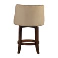 thumbnail image 5 of Hillsdale Napa Valley 25" Wood Contemporary Counter Stool, Brown, 5 of 7
