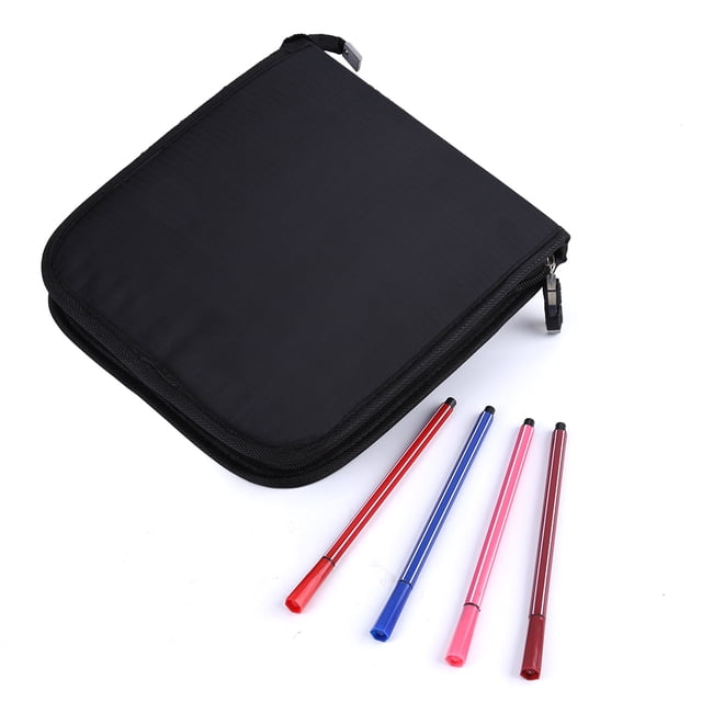 Estuche Para Colores Estuche Para Lápices Lona 72/120 Ranuras Estuche Para Lápices De Color De Agua a De Almacenamiento(72 Slots) estuche para colores Spptty Útiles escolares de oficina