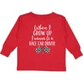 thumbnail image 3 of Inktastic Future Race Car Driver Childs Boys Long Sleeve Toddler T-Shirt, 3 of 5