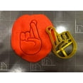 thumbnail image 3 of Fingers Crossed Cookie Cutter (3")- Fast Shipping - Sharp Edges - Exceptional Quality, 3 of 5