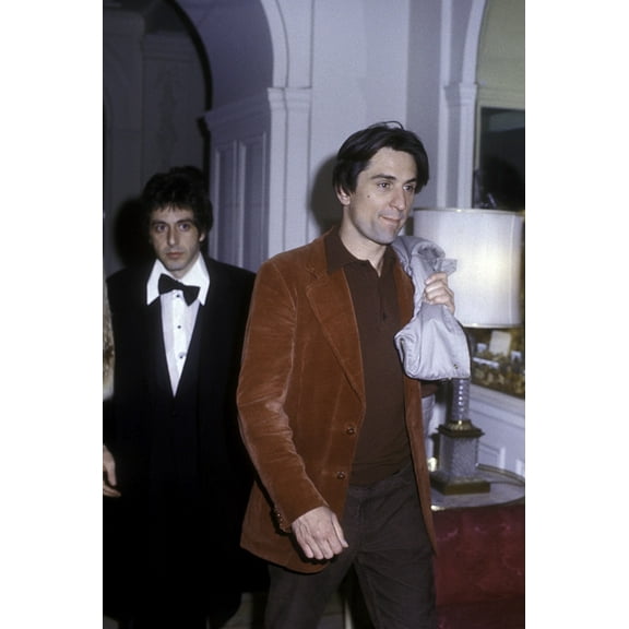 Al Pacino and Robert De Niro Photo Print  (8 x 10)