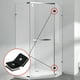 thumbnail image 2 of Mampara de vidrio de acero inoxidable con clip de fijación de 90 grados, accesorios de vidrio para cuarto de ducha, clip de barandilla para balcón, 2 of 3