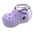 thumbnail image 2 of SNJ New Cute Garden Clogs for Toddler Girl Boy Kids Lightweight Slip On Water Shoes, 2 of 4