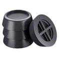 thumbnail image 2 of AMLESO 4 Packung Anti Vibration Pads, Noise Reducing Non Slip Walking Washer Vibration Black, 2 of 8