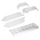 thumbnail image 2 of Protector de placa protectora de chasis de acero inoxidable, 5 uds., apto para coche TRAXXAS X-MAXX 1/10 RC, 2 of 8