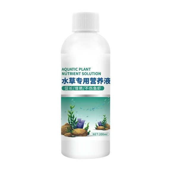 Aquarium Plant Food, Thriving Plant Food, Effective Plant Growing Food, Nourish Plant Fertilizer 200ml For Freshwater Planted Aquariums