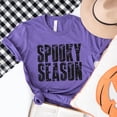 thumbnail image 3 of Spooky Season Block Distressed - Women's Short Sleeve Graphic T-Shirt, 3 of 10