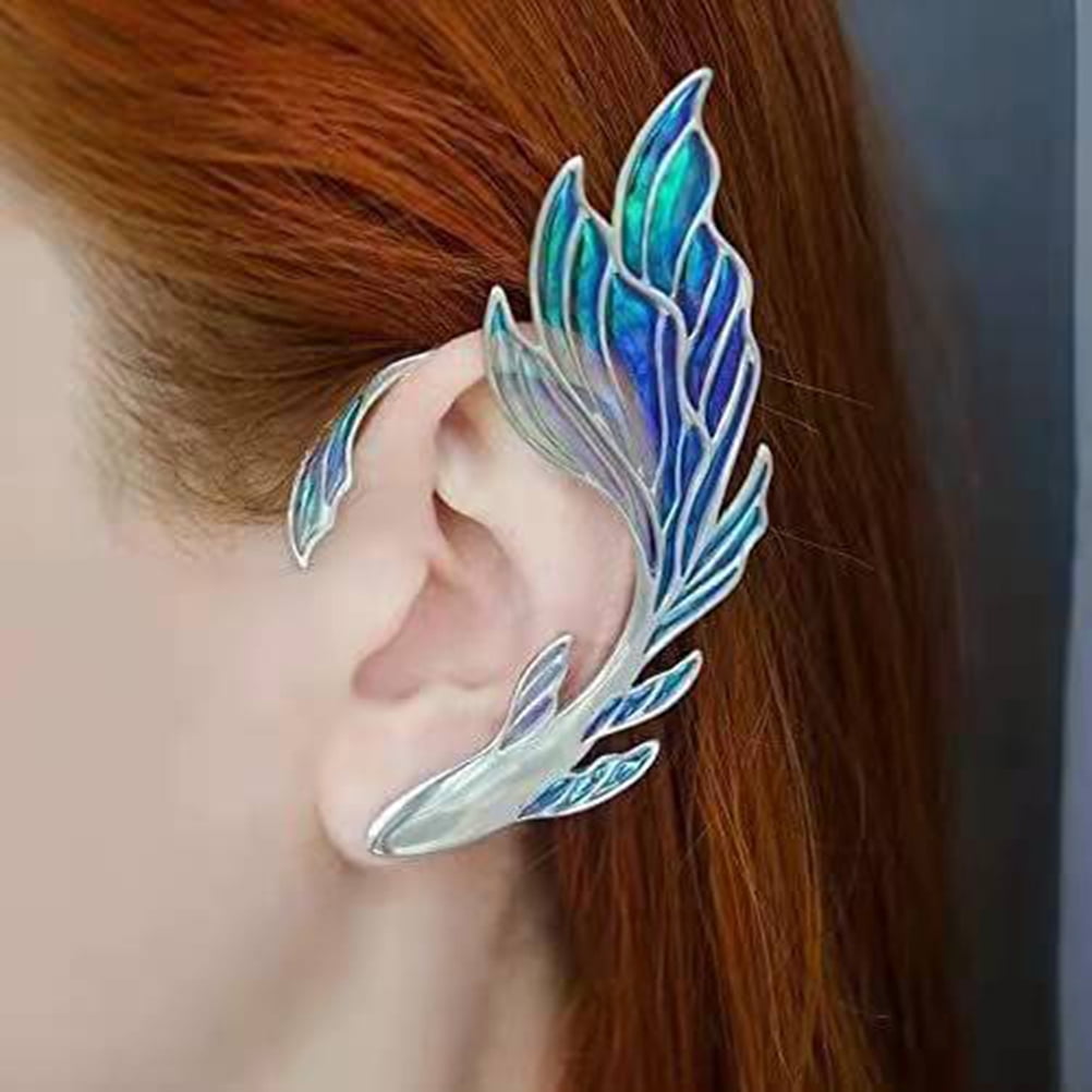 Pcs Elf Ear Cuff Cosplay Fairy Earring Clips For Women Girls