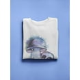 thumbnail image 3 of Mushrooms Watercolor. Sweatshirt Women -Image by Shutterstock, Female XX-Large, 3 of 4