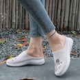 thumbnail image 6 of Women's Walking Shoes Wove Breathable Soft Orthopedic Diabetic Comfortable Sneakers for Women Indoor Outdoor Casual Athletic Work Shoes Pink 5.5, 6 of 7