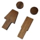 thumbnail image 4 of Paquete de 2 letreros para baño, letreros 3D, placas autoadhesivas para colgar en la pared, pegatinas para parques y restaurantes comerciales., 4 of 9