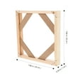 Fire Frame For Frame BESTYASH Wooden Photo Frame Kit Beige DIY for Wall Display and Mounting ...