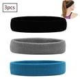 thumbnail image 1 of Ensemble de 3 Bandeaux de Sport en Coton, 1 of 4
