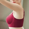 thumbnail image 3 of Weiqiqre Women's Underwear Push Up T Shirt Deep Plunge Wireless Everyday Supportive Bra, 3 of 7