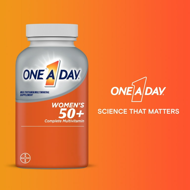 One A Day Women's 50+ Multivitamin Tablets, Multivitamins