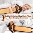 thumbnail image 4 of Peluche Auspicious Beginning Dachshund Dog 90 cm para niños, 4 of 8