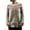 Khaki, variant on Baqcunre Women's Clothing, Womens Knitted Striped Sweaters Casual Loose Crewneck Long Sleeve Lightweight Pullover Tops Valentines Day Gifts, 1Pc Top Gray XL