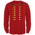 thumbnail image 1 of T-Shirt à Manches Longues Rouge pour Adulte, Costume de Grelot d'Hôtel d'Halloween, 1 of 1