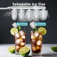 thumbnail image 4 of Máquina de hielo EUHOMY Smart Countertop 12 kg/24 h 9 cubos 8 min, 4 of 7