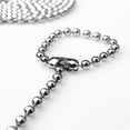 thumbnail image 2 of 4.5 MM Beaded Pull Chain Extension, Roller Blind Beaded Chain with 10 Matching Connectors(3 Meters/9.8 Feet), 2 of 7
