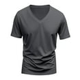 thumbnail image 5 of lmcalzta Gym T Shirts for Men Short Sleeve V Neck Workout Shirts Breathable Loose Lightweight Athletic Tshirts, 5 of 9