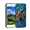 thumbnail image 1 of Compatible with iPhone SE 2022 Phone Case, Octopus-267 Case Silicone Protective for Teen Girl Boy Case for iPhone SE 2022, 1 of 1