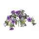 thumbnail image 3 of Flores artificiales de gloria de la mañana, planta falsa para jardín, interior, con para inauguración de la casa, exterior, jardín, Púrpura, 3 of 8