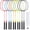 Fashion Colors-10, variant on Badminton Rackets Set With Shuttlecocks Racquets For Adult And Lightweight Teenagers Shuttlecock Backyard Gym Beach Outdoor Games