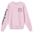 thumbnail image 4 of Carly Pearce Roses Hide Thorns Women's Cradle Pink Crew Neck Long Sleeve Sweatshirt, 4 of 7